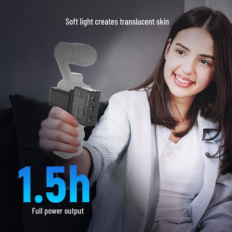 NEEWER M24 Dual-Color Fill Light for POCKET 3 Camera, Magnetic Soft Light for Easy Photography.