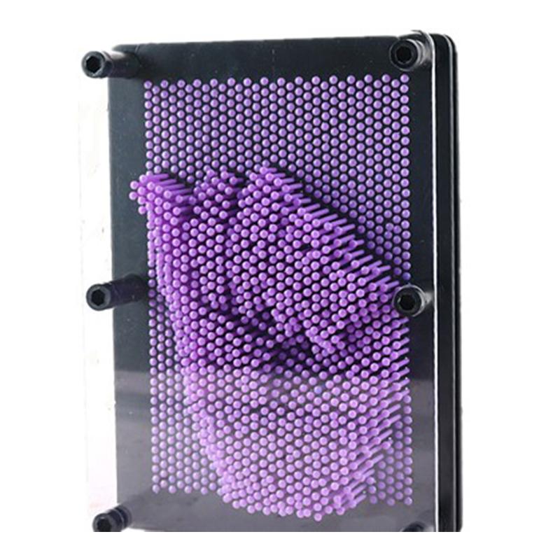 3D Clone Shape Pin Art Shoumo Colorful Model Three-Dimensional Plastic Toy