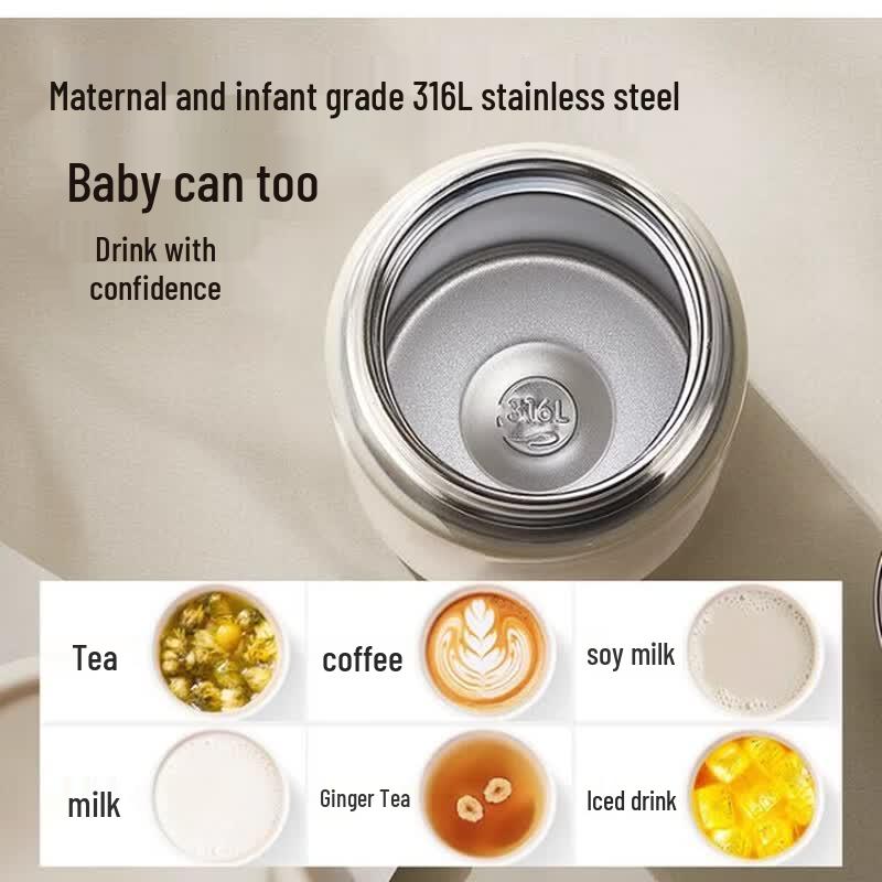 RELEA Lightweight 316L Stainless Steel Insulated Coffee Mug