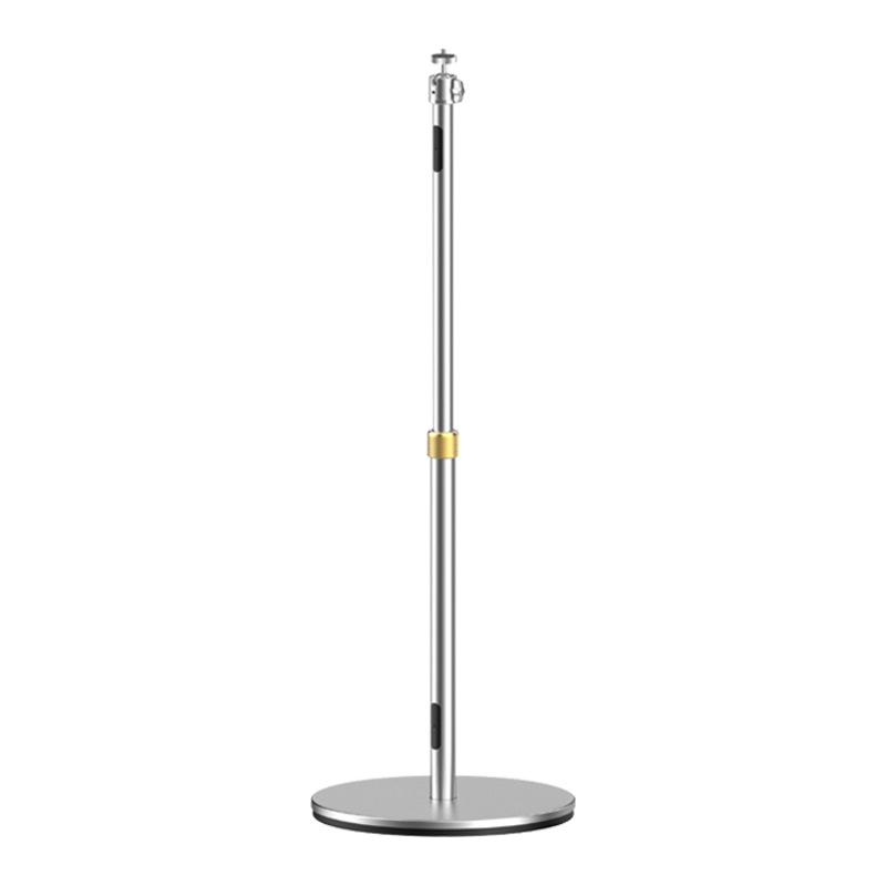 Retractable Aluminum Projector Floor Stand with No-Drill Bedside Lifting Feature