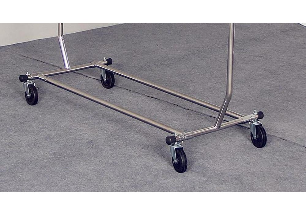 Outdoor Stainless Steel Telescopic Folding Display Stand for Clothing Store and Mall Exhibitions