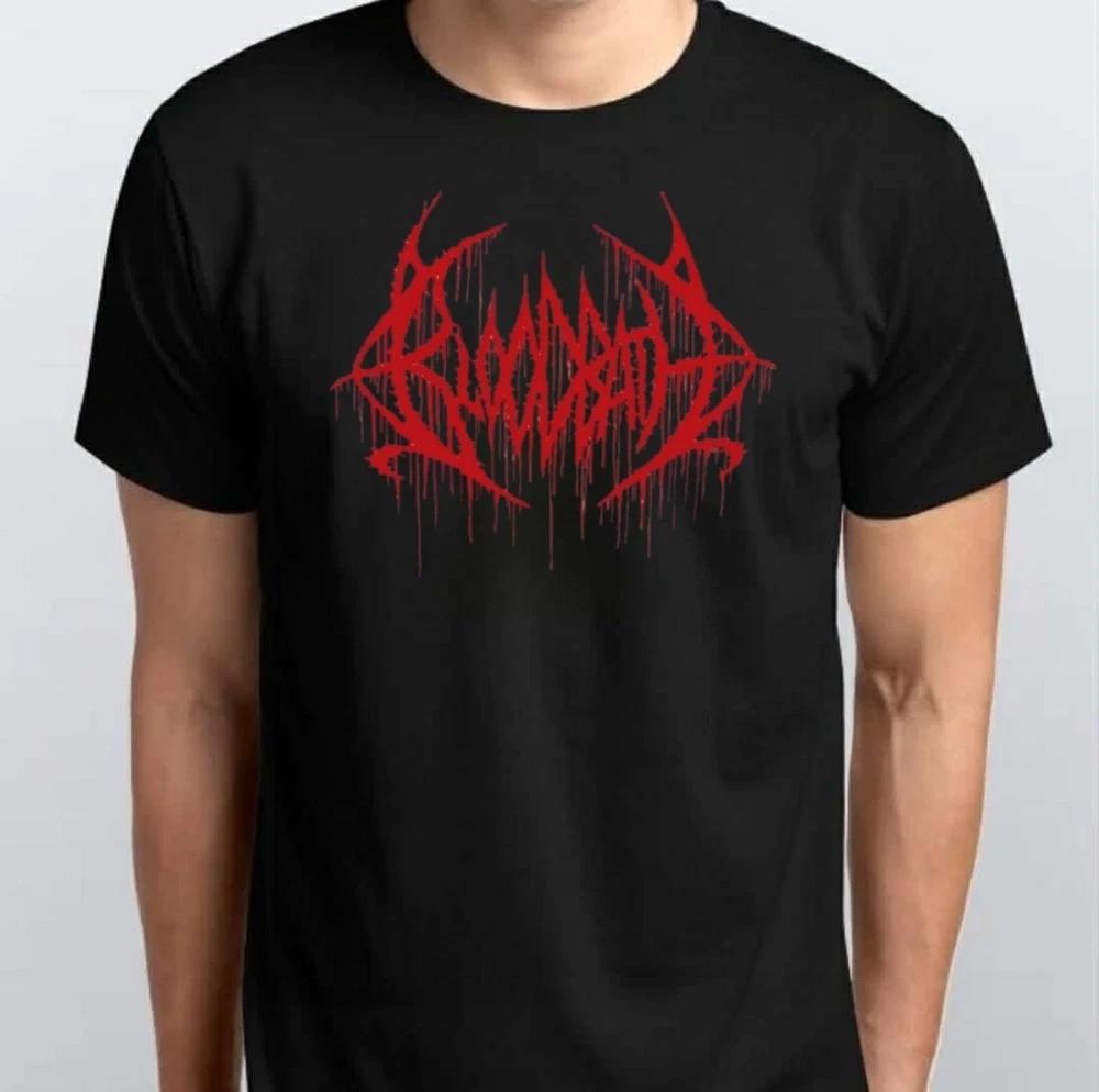TSHIRT Unisex Stampa Grafica BLOODBATH S M L XL XXL 3 4 XL Nero Bianco