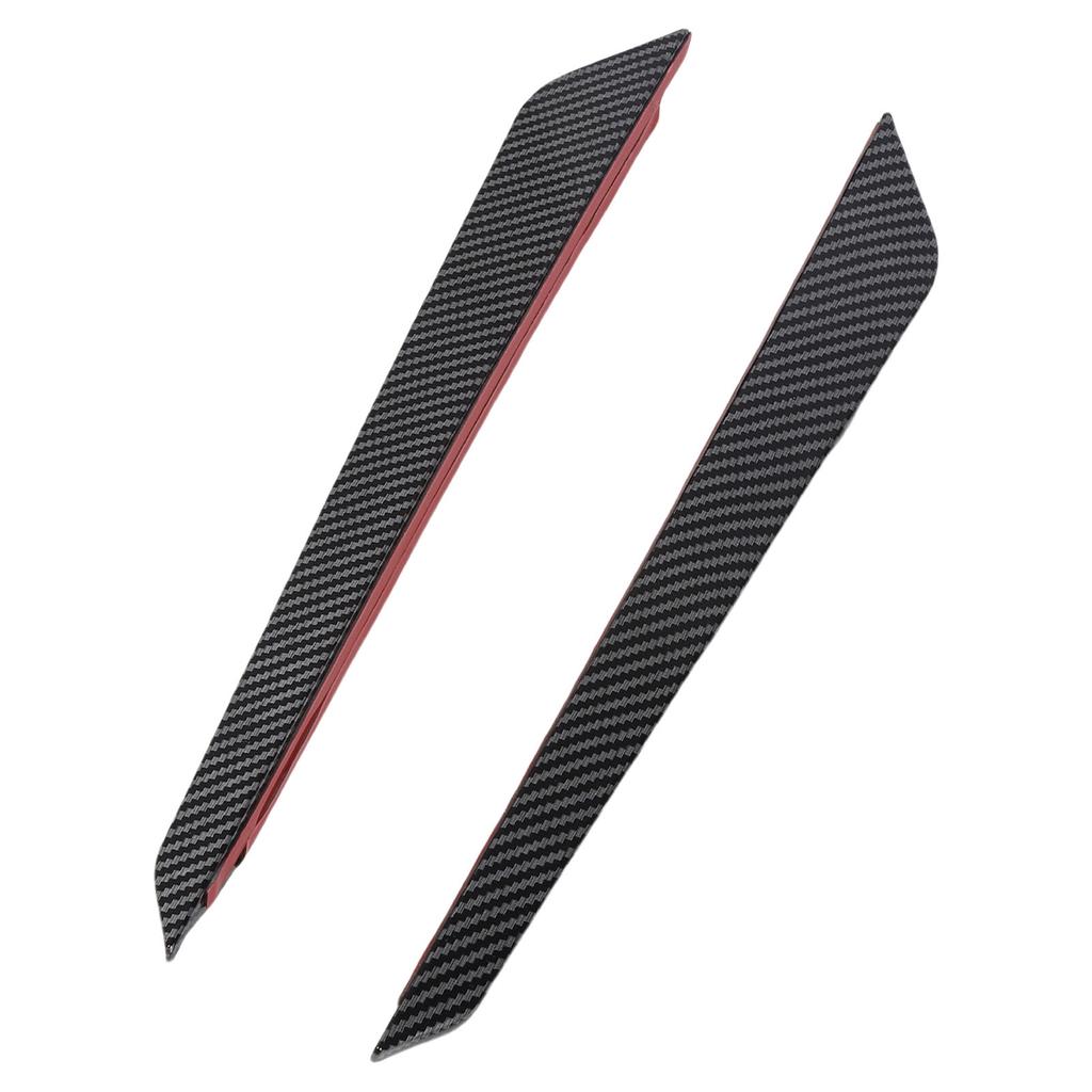 2 PCS Front Bumper Side Splitter Left Right Sporty Look Replacement for Impreza WRX STI VA