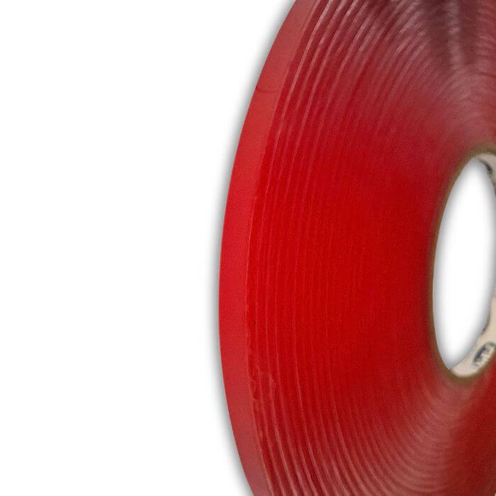 Hpx Double-Sided Acrylic Tape For Glass, Transparent 2 × 8 , 16.5 - Sides Without Adhesive (Cleaned)