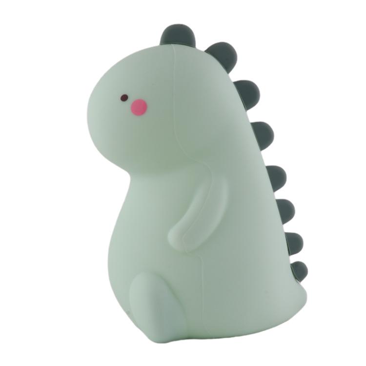 Rechargeable Dinosaur Silicone Night Light - Seven-Color Changing for Kids