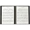 Nakano FL-95/GC/IVG Music Lesson File, Treble Clef, Ivory Gold