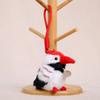 Kawaii Simulation Parrot Plush Toy Stuffed Soft Animal Bag Pendant Cartoon Small Birds Plush Keychain Pendant Kids Gifts