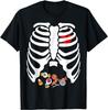 Funny Candy Xray Skeleton Costume Womens Mens Kids T Shirt