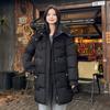 Winter New Hooded Korean Mid-length Thickened Loose Plus-size Down Cotton Jacket Cotton Jacket Women's Cotton Jacket