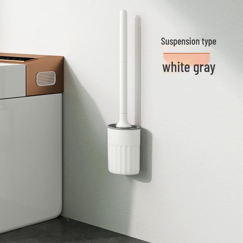 Настенный силиконовый ершик для унитаза, 2 шт.