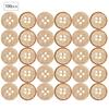 13mm 100pcs bag 4-Holes Round Buttons Sew Tools Accessories    Crafts   Wooden Button(226 13mm&nbsp;)