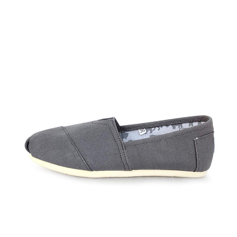 Spring/Summer Linen Slip-On Loafers - Hard Sole Casual Shoes