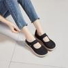 Women's Shoes, Summer Breathable Mesh Shoes, Fashionable Mother's Shoes, Slip-on Casual Shoes, Single Shoes