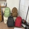 Vintage Plaid Backpack Large Capacity Lightweight School Bag for Junior High School Students