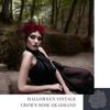 Party Costumes Women Crown Tiara Gothic Style Halloween Headpiece Red Rose Headband  Masquerade