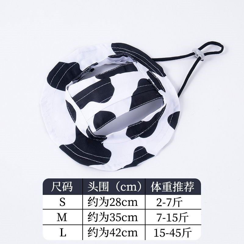 Pet Sun Hat Cats Small Dogs UV Protection Breathable Outdoor Cap With Ear Holes