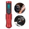 GHOST AXE Tattoo Pen Machine Wireless Tattoo Cartridge Machine with LCD Display Red