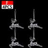 Crystal Snowflake Ornament Christmas Tree Icicle Snowflake  Angel Elk Reindeer Clear Crystal Indoor Outdoor Party Decorations