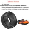 2026 New Worx-Landroid Mowing Robot Front Wheel Rubber Anti-skid Wheel For M500 M700 S300 M1000 Models Wheel Protection Parts