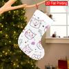 Christmas Decoration Fireplace Hanging Stocking 1pc Cute Cat Faces Pattern-pattern Christmas Gift Socks, Chris
