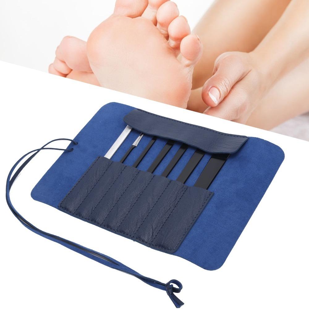 7PCS Pedicure Callus Shaver Pedicure Knife Set Stainless Steel Professional Pedicure Kit Home Use