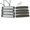 12 Volt Bar Lights White 4pcs Buses Cool Courtesy LED Marine Grade Superior Illumination Trucks Waterproof New