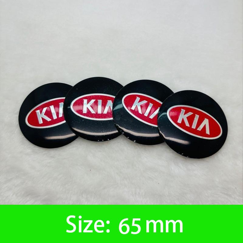 Tappo Centrale Mozzo Ruota Auto Emblema Adesivo Accessori Per Kia GT-Line Sportage Ceed Rio Picanto Sorento Soul Cerato Venga Forte K9