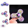 Premium Quality Rainbow Tri Fidget Spinner For Stress Relief And Focus Enhancement