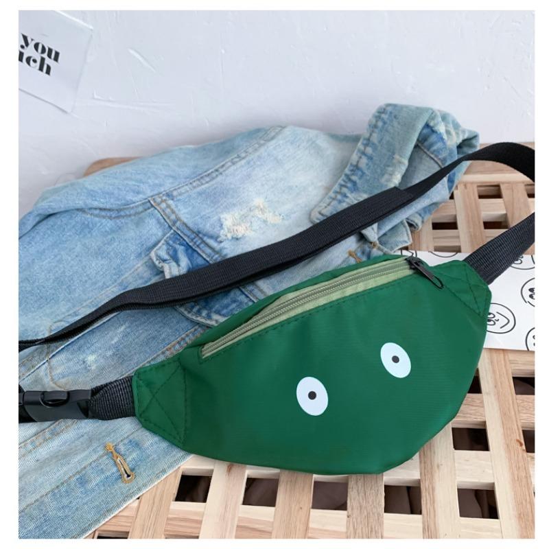 Lustige Kleine Augen Nylon Brust Mode Niedlich Cooles Mädchen Bauchtasche