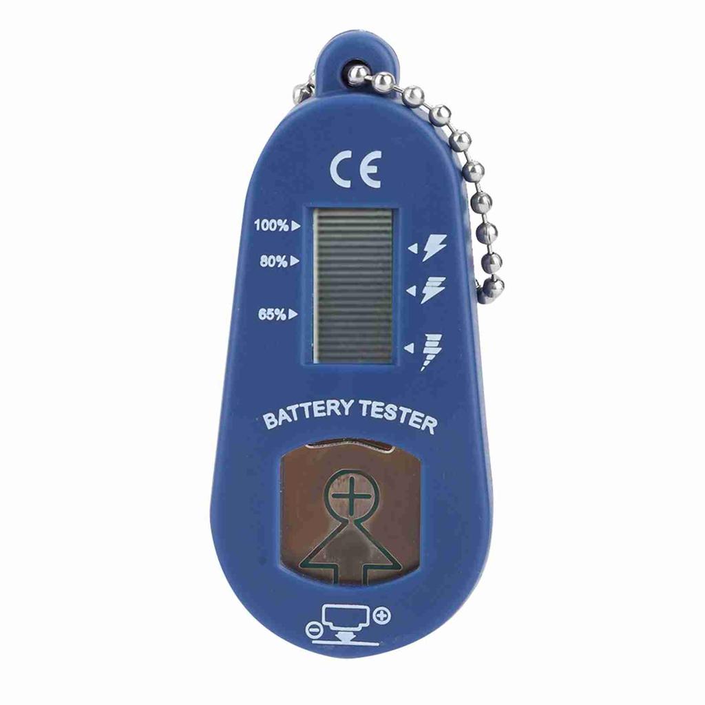 Hearing Aid Battery Tester LCD Display Key-ring Battery Measuring Device