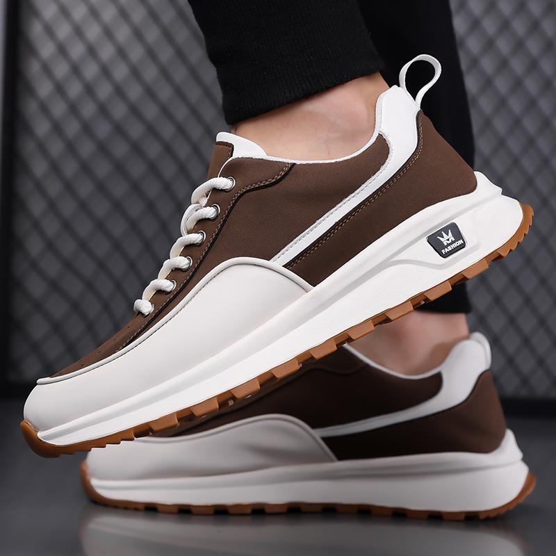 ModaUomo Artigianale Outdoor Calzature Oxford Pelle Uomo Comode Scarpe Casual Traspiranti Sneakers All-match Scarpe da Passeggio Classiche