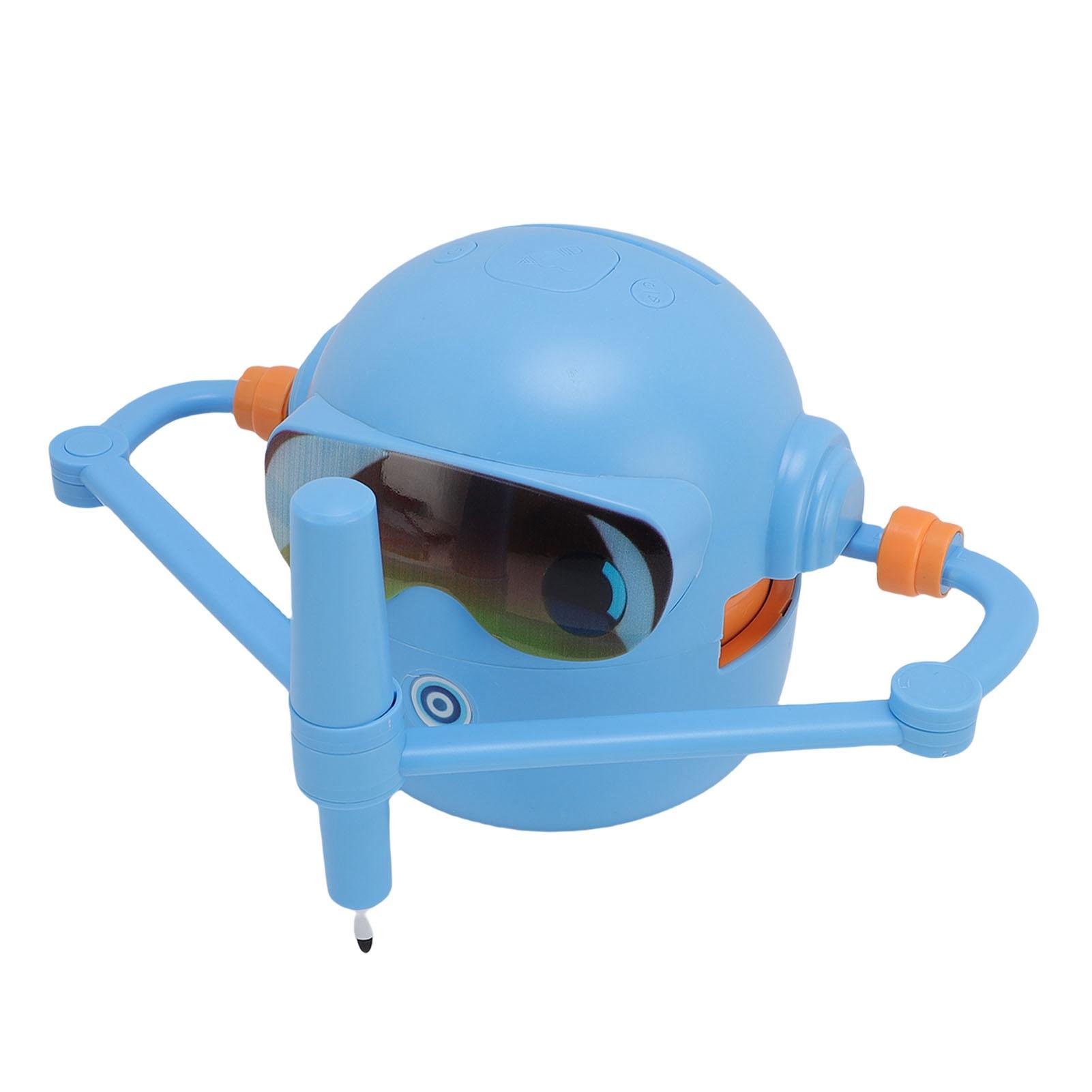 

Drawing Robot for Kids Paint Educational Smart Auto Painting Robot Toy with 100 Word Cards 12 Color Pens