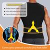 Sport und Fitness Herren Korsett Abdomen Korsett Bodybuilding Schweißanzug Unterhemd Korsett Taille Übergröße Shapewear
