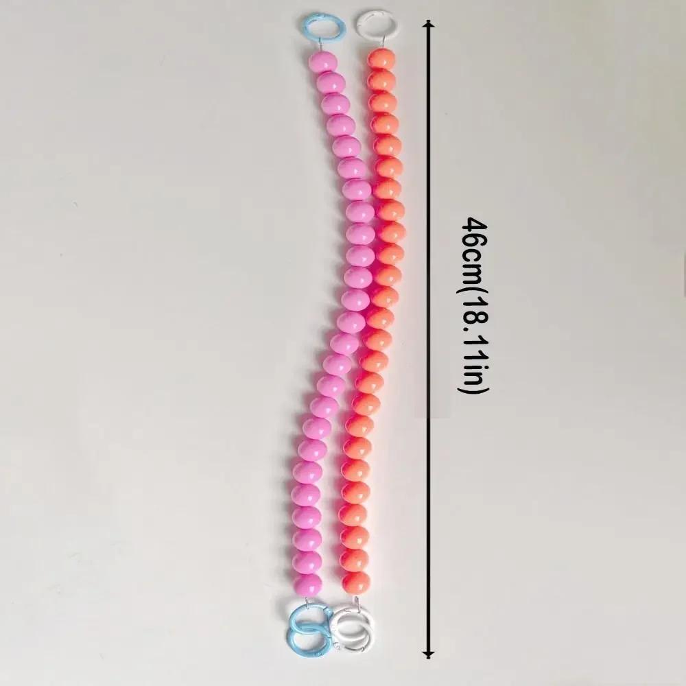 Dopamine Hanging Beaded Tissue Holder Wall Mount Non Punching Toilet Paper Roll Bracket Decoration Multifunctional