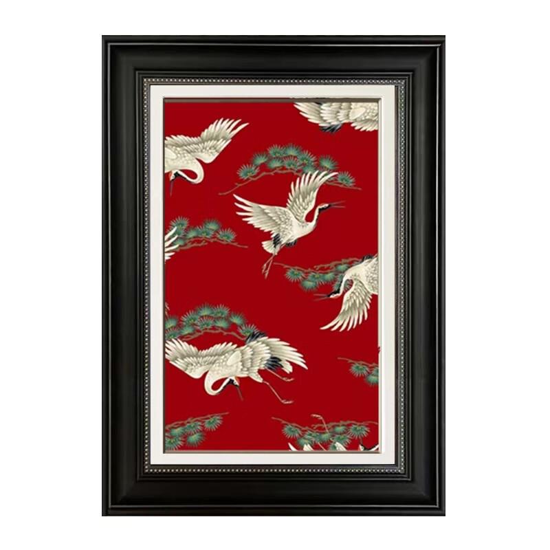 Miling French White Crane Decorative Wall Art