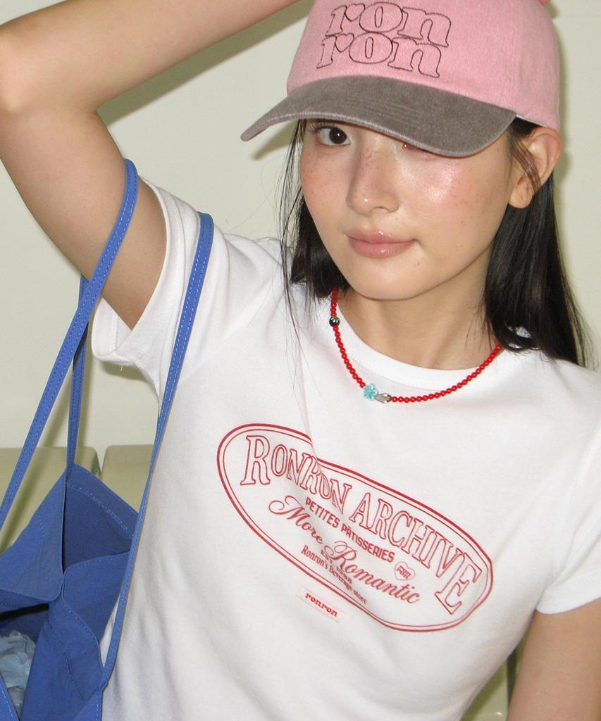 RONRON Rr Archive Slim Fit T Shirt White