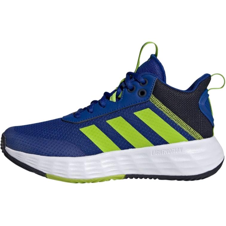 

Adidas OwnTheGame 2.0 K Slip Resistant Low top Children s Basketball Shoes Blue Green Kids H01557 28