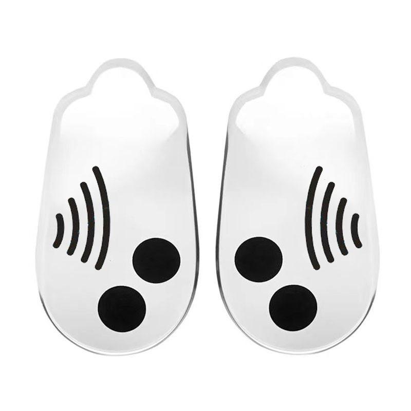 Orthopedic Heel Pads for Foot Inversion, Calf Eversion & XO Leg Correction with Volcanic Magnet Support