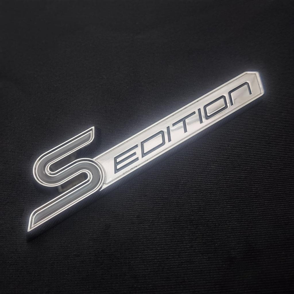 1Pc 3D Metal Logo Car Side Fender/Rear Trunk Emblem Badge Sticker, Car Front Grille Badge