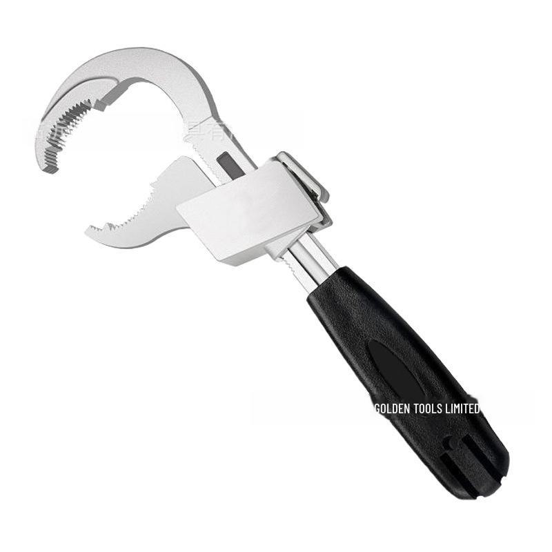 Adjustable Aluminum Alloy Bathroom Sink and Faucet Wrench