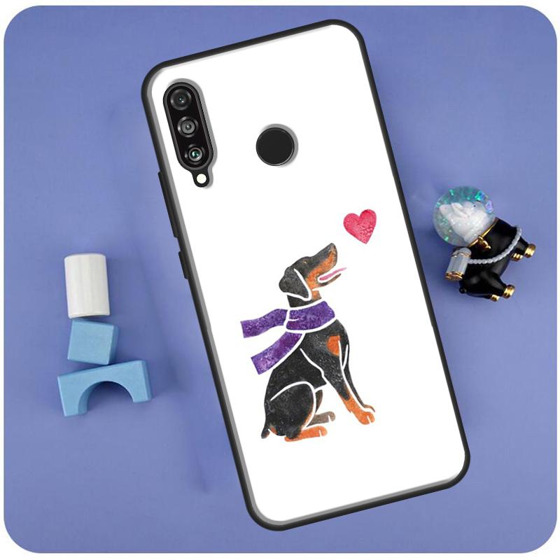 

Doberman Pinscher Dog For Huawei Nova Y70 Y91 Y90 Y60 Y61 Y72 Y73 3i 7i 8i 11i 12i 9 10 SE P20 P30 P40 Lite Case Huawei Nova 11i