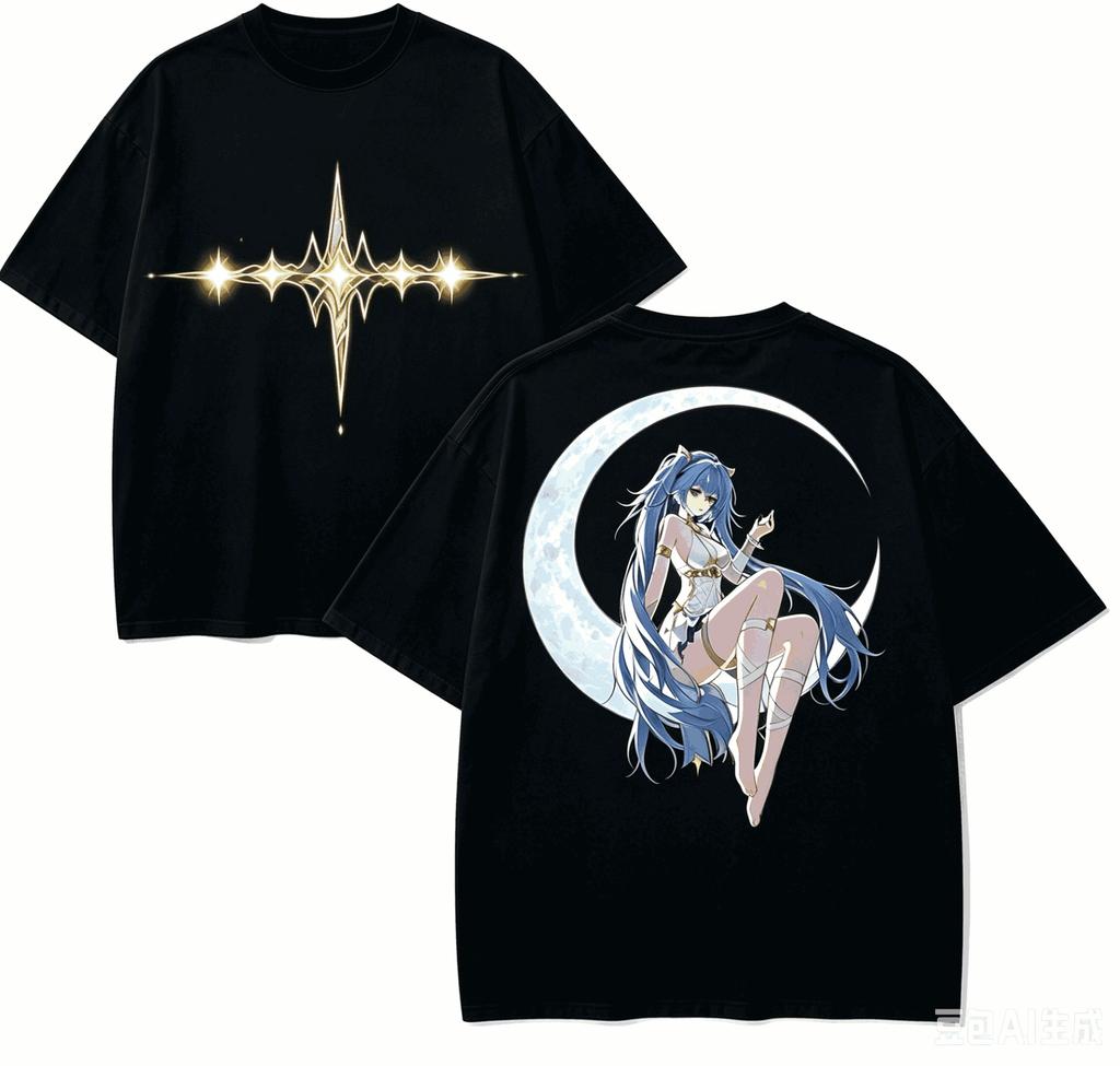 Wuthering Waves Anime Lover TShirt Harajuku Cotton NewModel High Street Retro Fashion Oversized Unisex Hot Product Classic Tee