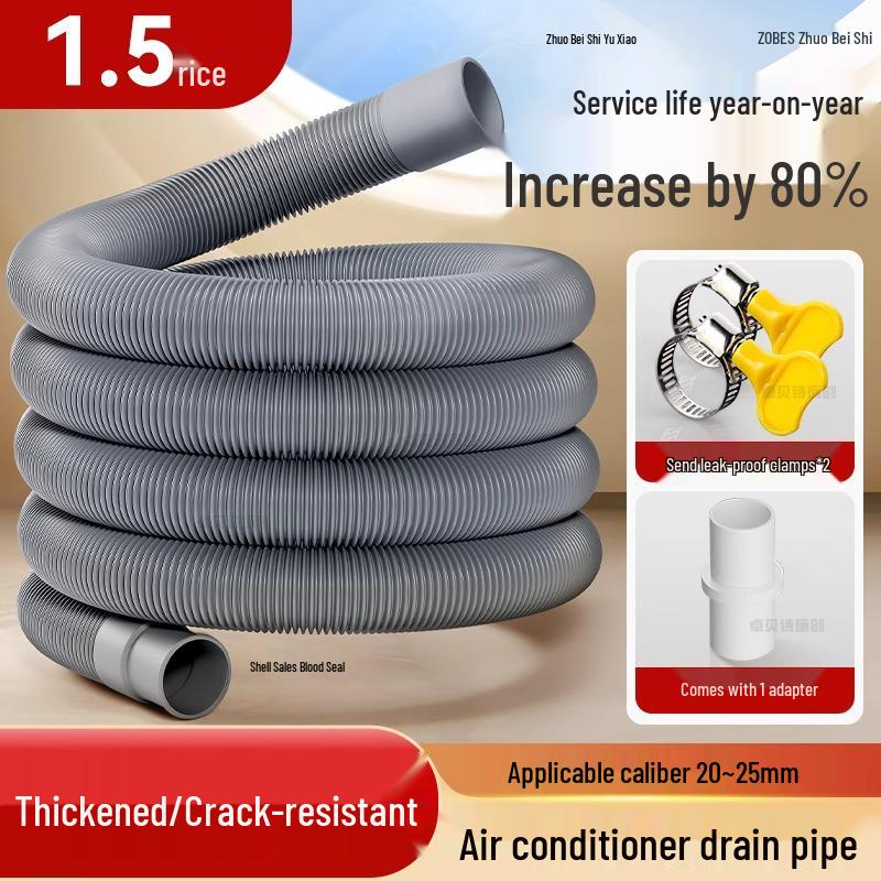 Compact Universal Drain Hose Extension for Mini Washing Machine: Ideal for Baby Clothes & Underwear