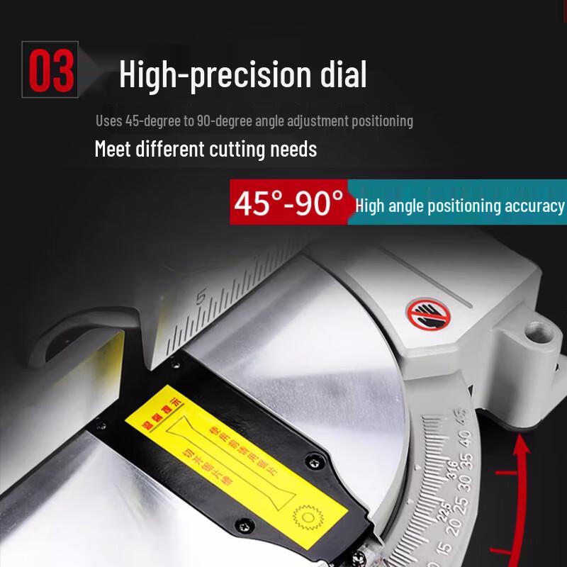 Boda Multi-functional Aluminum Miter Saw CN plug (adapter included)
