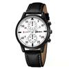 Fashion Business Temperament Belt Watch Versatile Men's Watch Large Dial