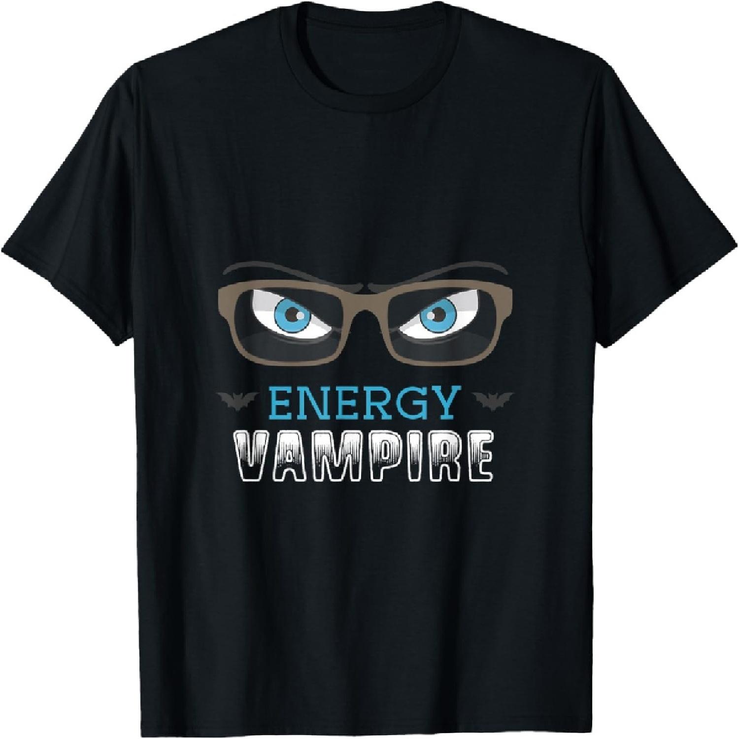 Energy Of The Vampire Vampire Creature Dracula T-Shirt S