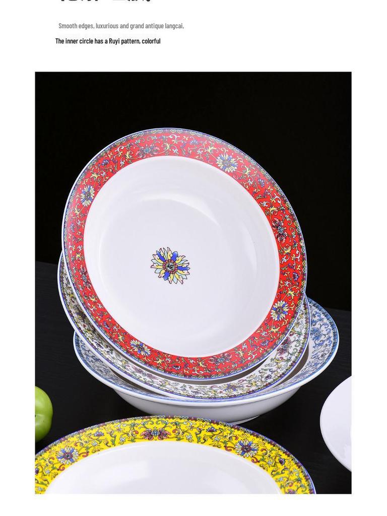 Large Ceramic Bowl for Soup, Noodles, Boiled Fish, Pickled Fish, and Dough Mixing - Mao Xuewang Commercial Use