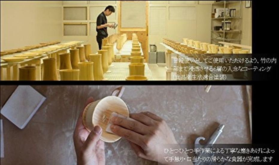 RIVERET Bamboo Wooden Pair in Wooden Gift Made in Japan Plate, Plate, 24cm, Set, Box,