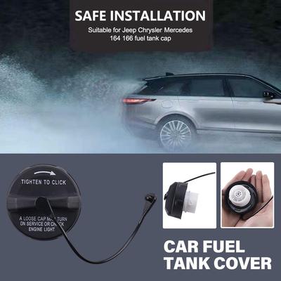 Car Fuel Filler Gas Cap W/ Tether 52030377AB for Jeep FIAT 500 2012-2018 for Dodge RAM 1500 2500 3500 PICKUP INTREPID R2P0