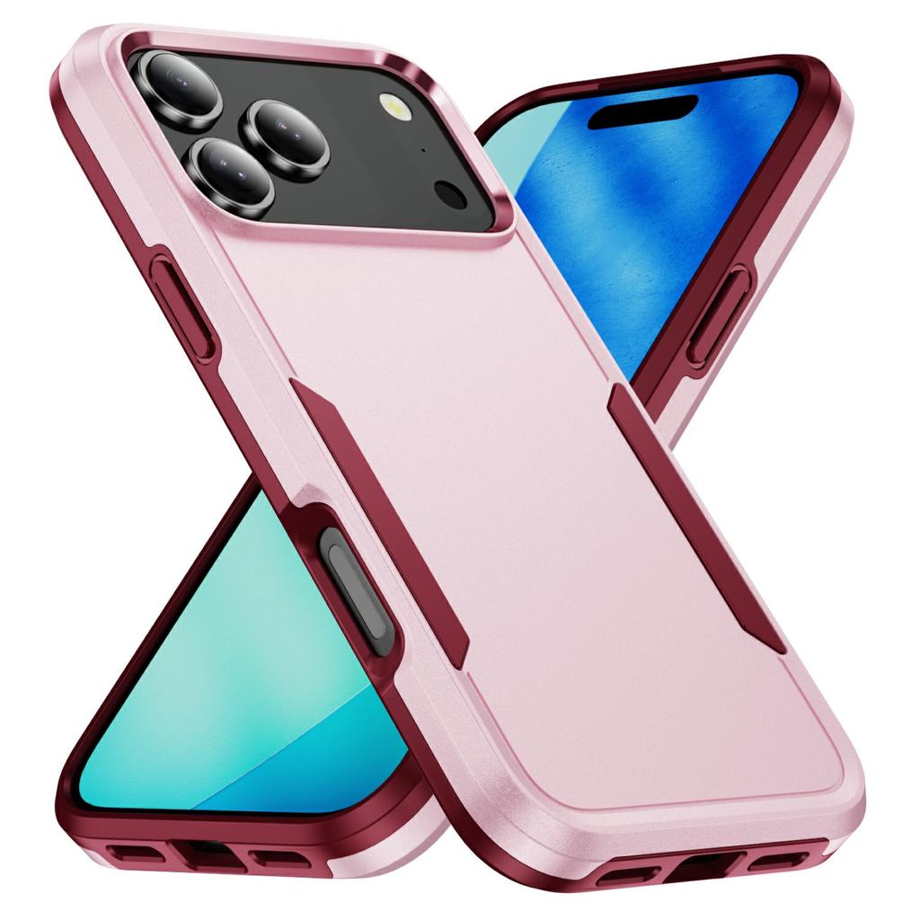For iPhone 17 Pro Max Case PC+TPU Military Grade Drop Protective Phone Cover